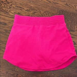 Beach Riot Sport Fuchsia Skirt
